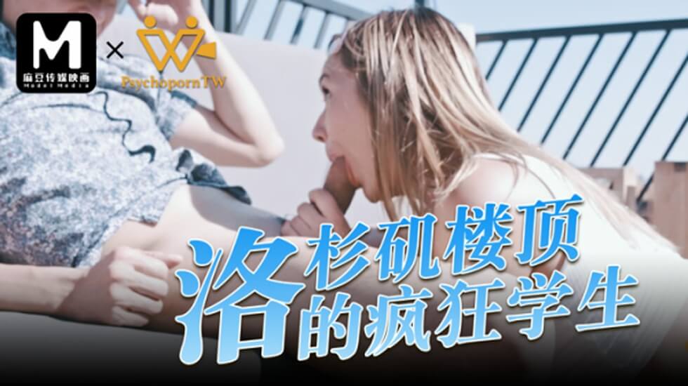 麻豆-色控洛杉矶楼顶的疯狂学生 海报