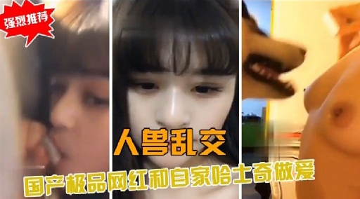 强烈推荐人兽乱交国产极品网红和自家哈士奇做爱 海报