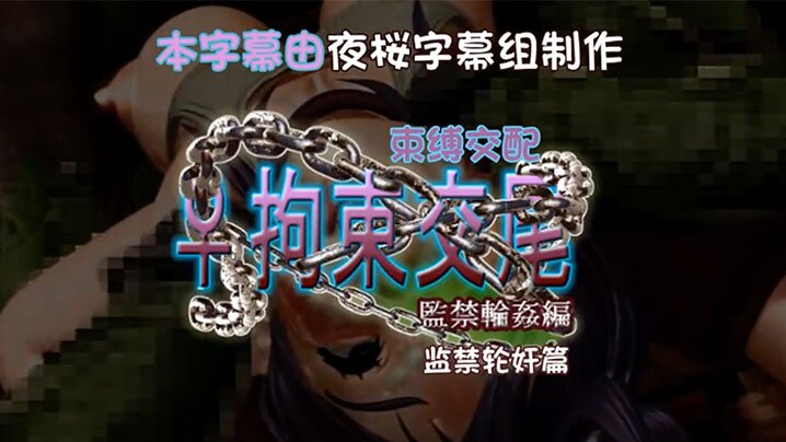 【中文字幕】拘束交尾_監禁輪姦編 海报