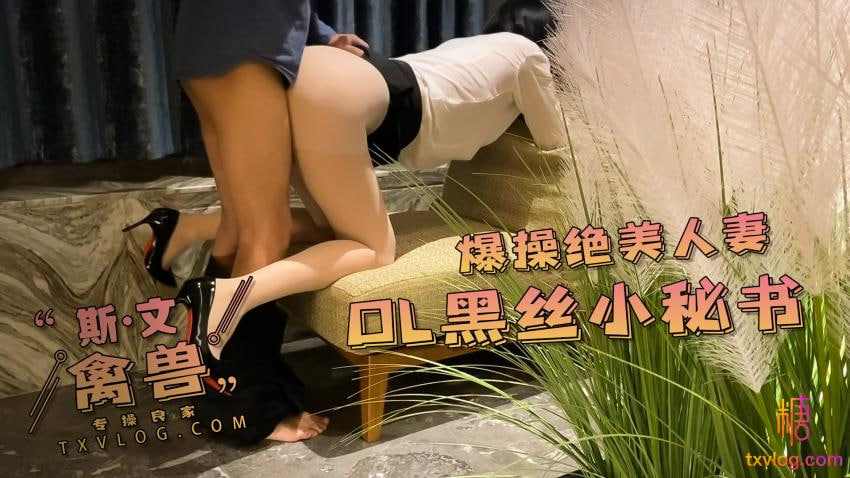【糖心Vlog】黑白双丝高跟无套巨乳长腿秘书 海报