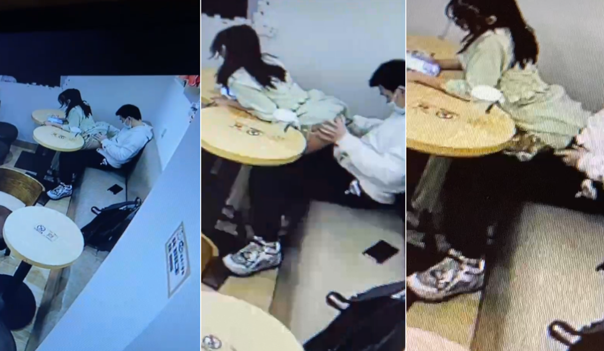 [女同]@20209053744 用户上传：情侣直接在餐厅开干! 海报